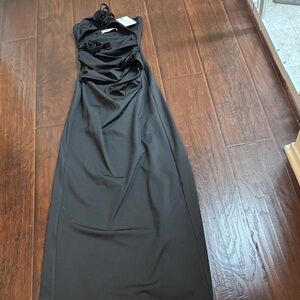 Chic Strapless Black Dress